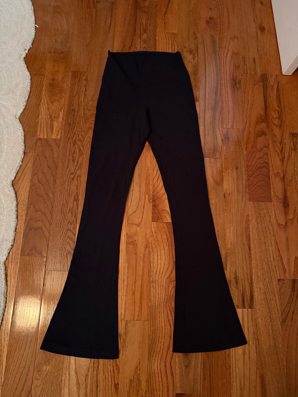 Lululemon High-Waist Black Flare Leggings Size 6